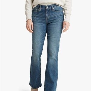 Signature by Levi Strauss Classic Blue Wide Leg Jeans